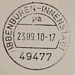 49477 Ibbenbüren - Stempel von 2010