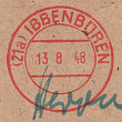 21a Ibbenbüren -  Stempel von 1948