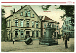  Preußendenkmal auf dem  Oberer Markt um 1905