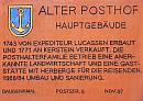 Denkmalschutz - Alter Posthof 