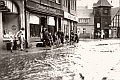 Hochwasser in der Münsterstraße - 1952