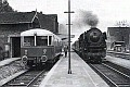 TWE mit eigenem Gleis im  Bahnhof Ibbenbüren, 1965