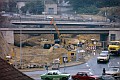 Bauarbeiten der B 219 - Umfahrung - 1983
