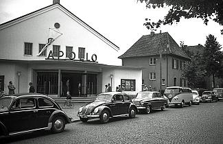 Bachstraße - Apollo Kino und Haus Förster