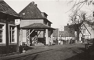 Bachstraße - Tankstelle Deitert - 1935