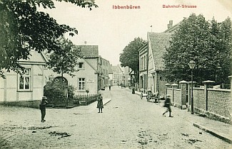  Blick in die Bahnhofstraße zum Oberen Mark - 1910