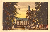 AK - Kirchplatz mit Christuskirche - 1914