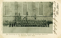 AK - Feuerwehr und Christuskirche - 1903