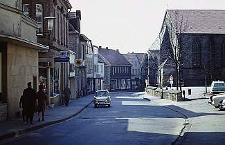 Marktstraße und Kirchplatz - 1960er Jahre