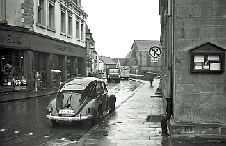 Marktstraße und Kirchplatz - 1960er Jahre