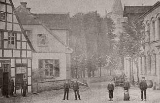 Blick vom Oberen Markt in die Marktstraße - 1894