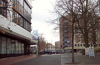 Blick zur Stadtverwaltung - "Alte Münsterstraße" Nr. 16 - 2008