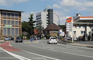 Oststraße - Blick stadteinwärts 