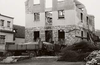 Mühle abgebrannt - Wilhelmstraße 37 - 1954