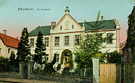 Handcolorierte Ansichtskarte des  St.-Josef-Stifts