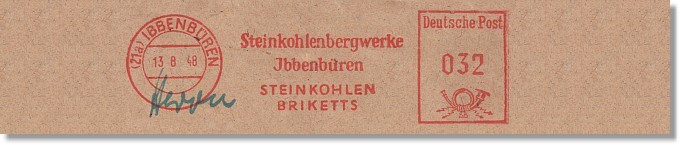 Banner - Postgeschichte und -Geschichten in Ibbenbüren