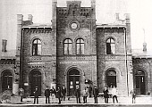 Bahnhof Ibbenbüren um 1885