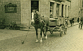 Marktstraße um 1920.  Verlag Scholten