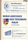Heimat-Adressbuch Kreis Tecklenburg - 1958/59