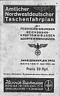 Amtlicher Nordwestdeutscher Taschenfahrplan - 1943