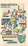 Stadtplan Ibbenbüren - 1960