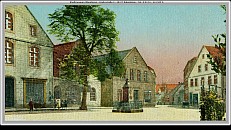 Oberer-Markt mit Preußendenkmal - 1910