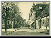 Große Straße und Christuskirche - 1916