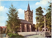 AK - Kirchplatz mit Christuskirche - 1960er Jahre