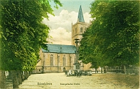 AK - Kirchplatz mit Christuskirche - 1905