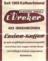 Logo Cedee Kaffee - Carl Dreker