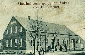Gasthaus "Zum goldenen Anker" - Wirt B. Schröer