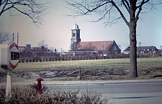 Osnabrücker Straße und Mauritiuskirche
