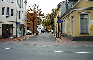 Große Straße - Einmündung Roggenkamp Straße - 2009