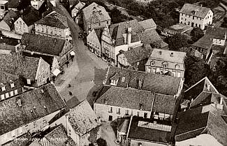 Luftbild Ibbenbüren - Oberer Markt um 1930