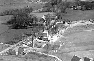 Luftaufnahme - Kalksandsteinwerk - 1960er Jahre