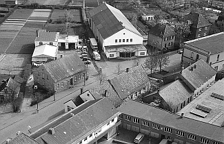 Luftaufnahme - Unterstadt - Bachstraße - 1960er Jahre 	
