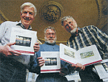 Werner Suer, Lothar Huss und  Joachim Michels (v.l.) Foto: hag
