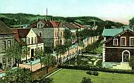 Blick zur Breiten Straße mit dem Stadtmuseum auf der rechten Seite (1907)