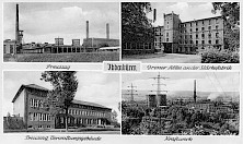 Alte Postkartenmotive aus Ibbenbüren  zeigen auch die Kraftwerke