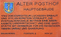Alter Posthof - Hauptgebäude