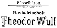 Gaststätte Theodor Wulf