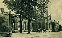 Bahnhofsplatz - Bf Ibbenbüren um 1910