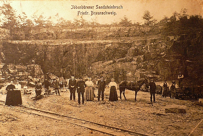 Im Steinbruch Braunschweig - (Zum Mühlsteinbruch)