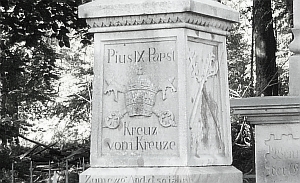 Pius IX Papst, Kreuz vom Kreuze