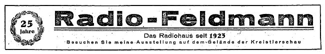 Radio Feldmann 