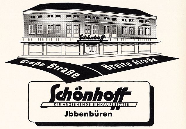 Kaufhaus Schönhoff 1959