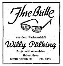 Willy Pölking - Augenoptokermeister
