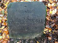 Gedenkstein - Hulda Domanski