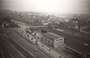 Güterbahnhof Ibbenbüren und  Stellwerk If -Laggenbecker Straße 1956